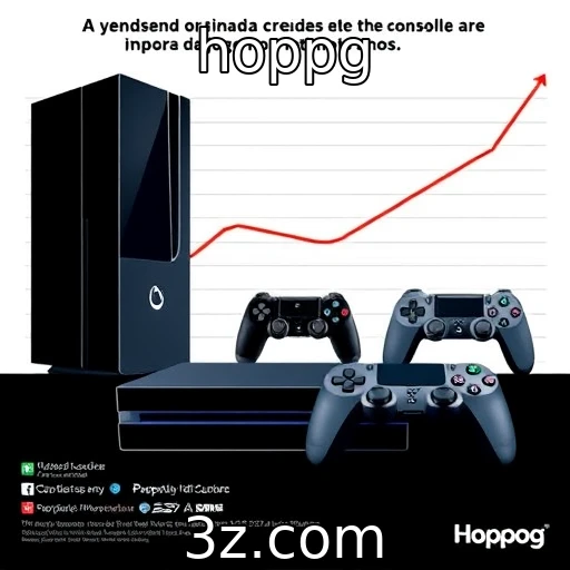 Crescimento das vendas de consoles na indústria de jogos